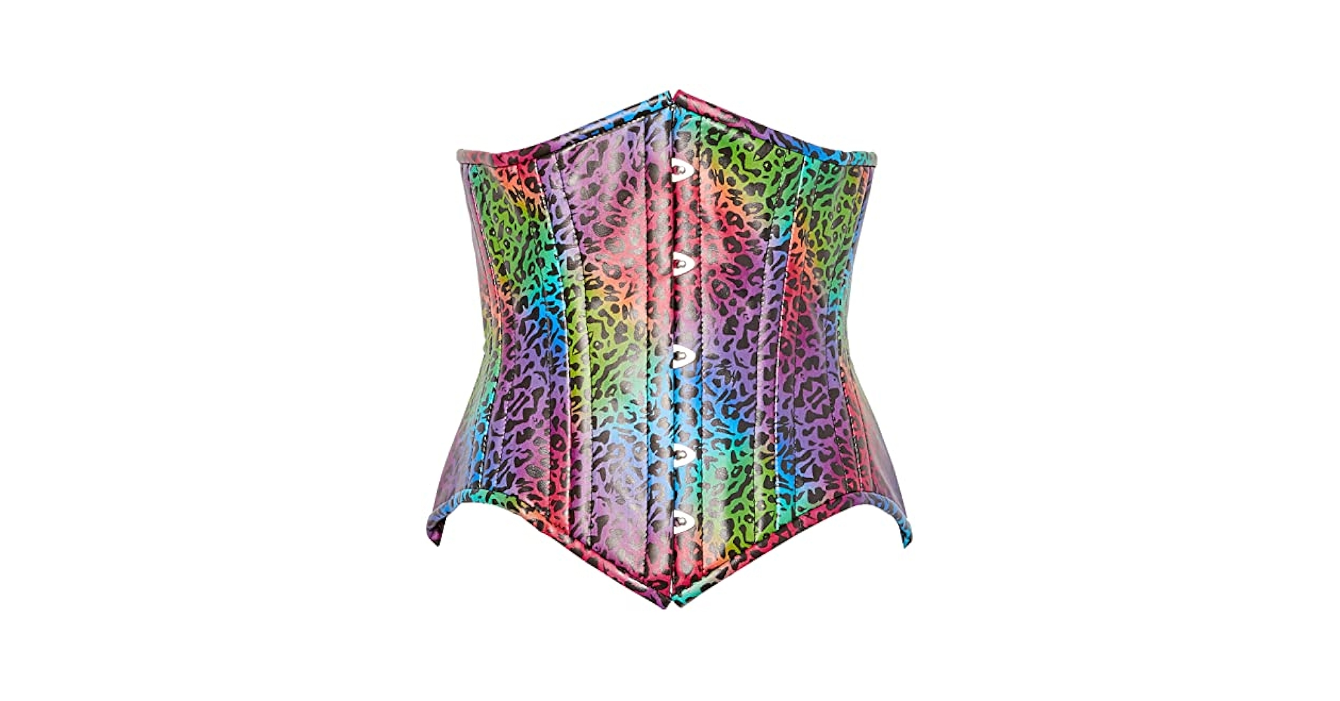 Amazon.com: Top Drawer Rainbow Leopard Print Double Steel